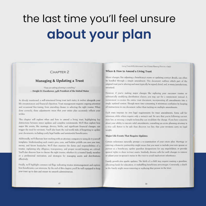trust, taxes, and wills bundle